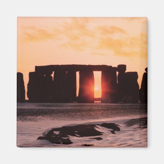 Stonehenge, Wintersolstice Magnet (Vorne)