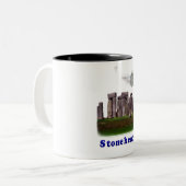Stonehenge Zweifarbige Tasse (Vorderseite Links)