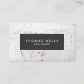 Stonemason Architect Visitenkarte (Vorderseite)