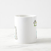 Stonemason Stickman Kaffeetasse (Mittel)