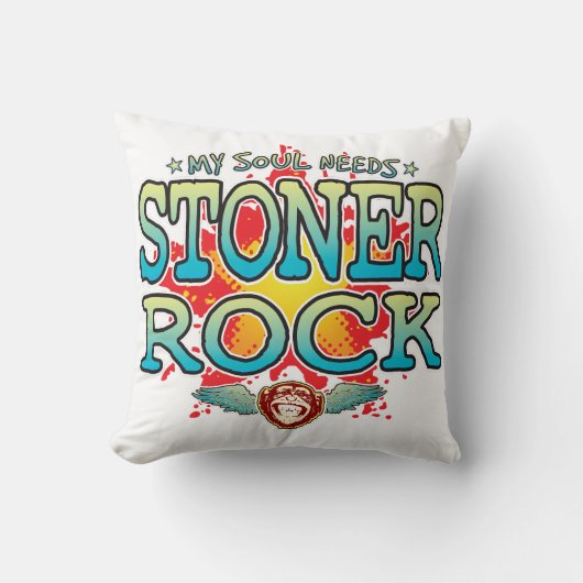 Stoner Rock Soul Cushion Kissen (Vorderseite)