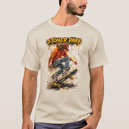 STONER SKATEPARK T-Shirt (Vorderseite)