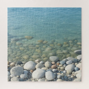 Stones Beach Schöne Natur Meer Kieselsteine Küste Puzzle