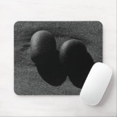 Stones Cool Schwarz/Weiß-Fotografie Mousepad (Mit Mouse)