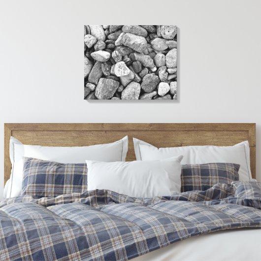 Stones Leinwanddruck (Insitu (Schlafzimmer))