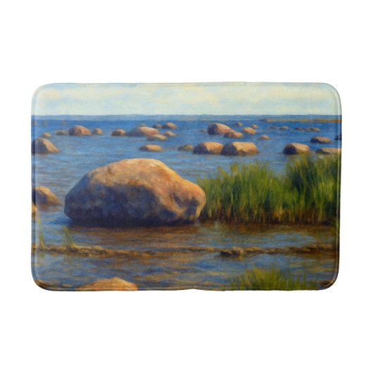 Stones of Vormsi Badematte (Vorderseite)