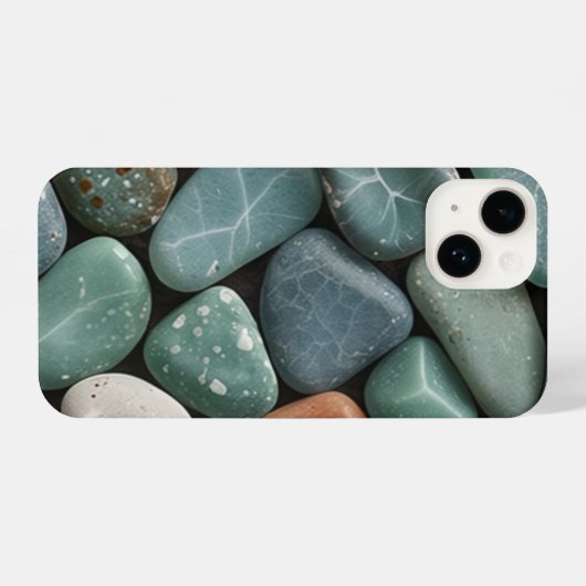 Stones Phone Case iPhone Hülle (Rückseite (Horizontal))