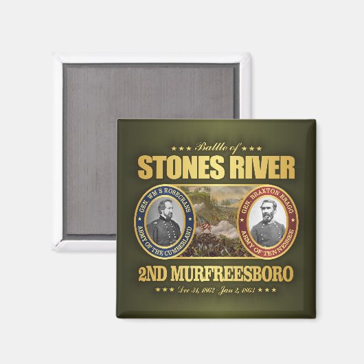 Stones River (FH2) Magnet (Vorderseite/Rückseite)