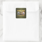 Stones River (FH2) Quadratischer Aufkleber (Tasche)