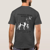 Stonesriver Kennel Brittanys Pointer T-Shirt (Rückseite)