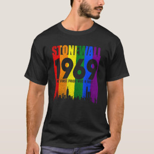 Stonewall 1969 War Ein Aufruhr LGBTQ LGBT Lesbisch T-Shirt