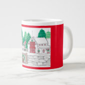Stonewall Christmas Farm Jumbo Coffee Mug Jumbo-Tasse (Vorderseite Rechts)