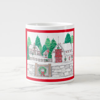 Stonewall Christmas Farm Jumbo Coffee Mug Jumbo-Tasse