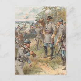 Stonewall Jackson bei First Manassas Postkarte