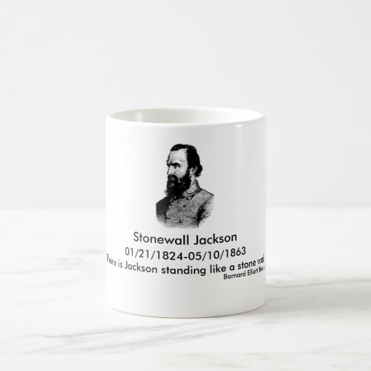 Stonewall Jackson, "es gibt Jackson… Kaffeetasse (Mittel)