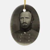 Stonewall Jackson Keramik Ornament (Vorne)