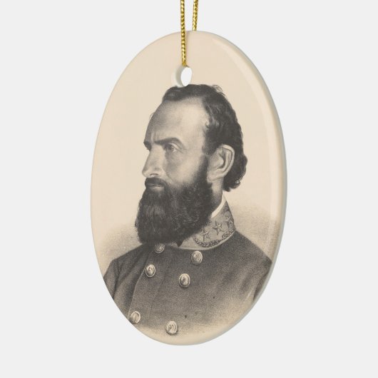 Stonewall Jackson Keramik Ornament (Links)