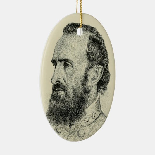 Stonewall Jackson Keramik Ornament (Rechts)
