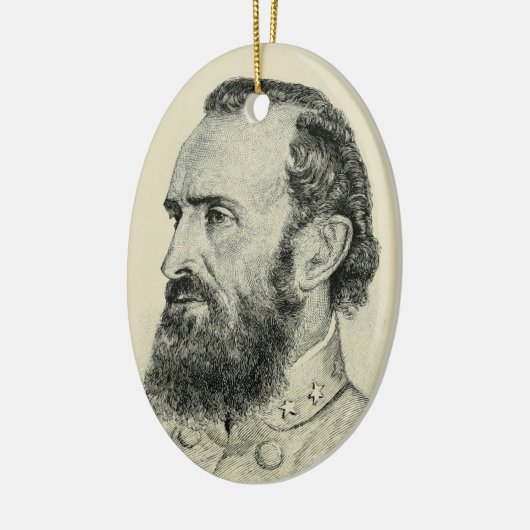 Stonewall Jackson Keramik Ornament (Links)