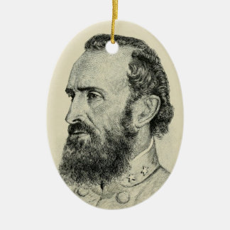 Stonewall Jackson Keramik Ornament