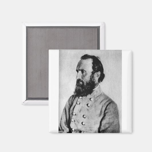 Stonewall Jackson Magnet (Vorderseite/Rückseite)