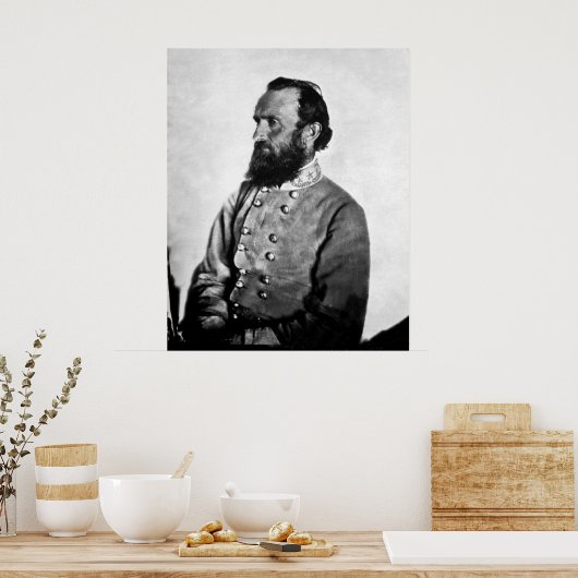 Stonewall Jackson Poster (Küche)