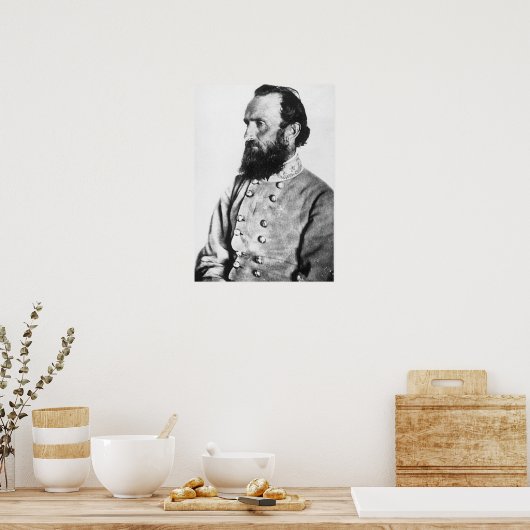 Stonewall Jackson Poster (Küche)