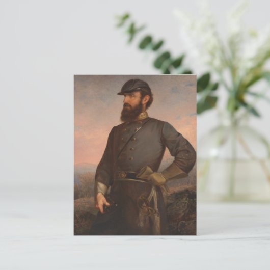 Stonewall Jackson Postkarte (Stehend Vorderseite)