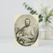 Stonewall Jackson Postkarte (Stehend Vorderseite)