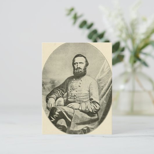 Stonewall Jackson Postkarte (Stehend Vorderseite)
