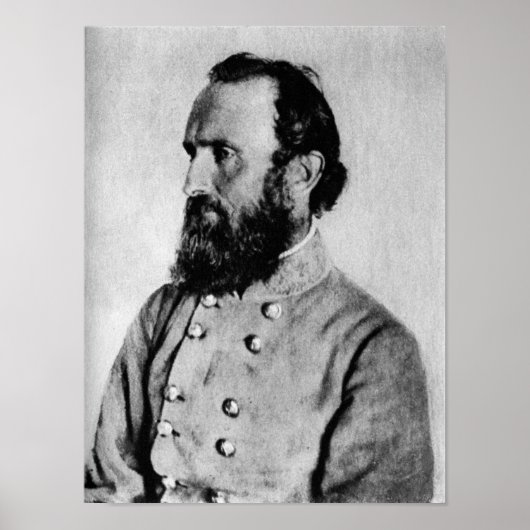 Stonewall Jackson Zivil War Poster (Vorne)