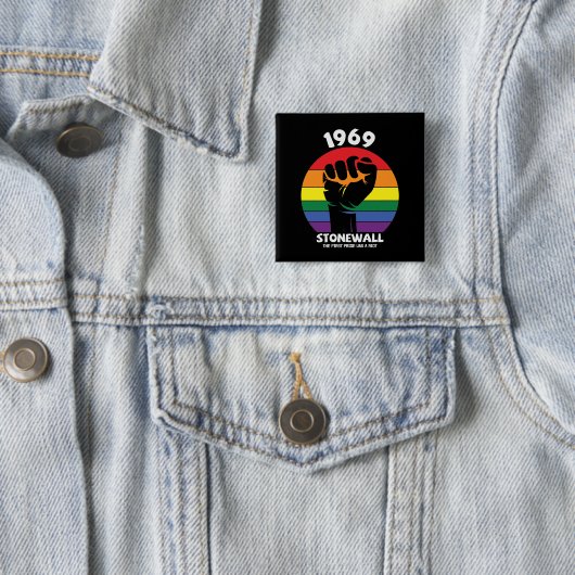 Stonewall Riot Remembrance Gay Pride Button (Beispiel)
