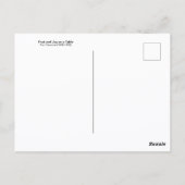 Stoneware Jug Fruit Paul Cezanne Postkarte (Rückseite)