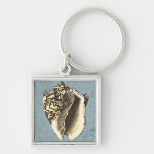 Stonewashed Tritonshorn-Muschel Schlüsselanhänger