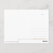 Stonewcard oder Mini Art Poster Postkarte (Rückseite)