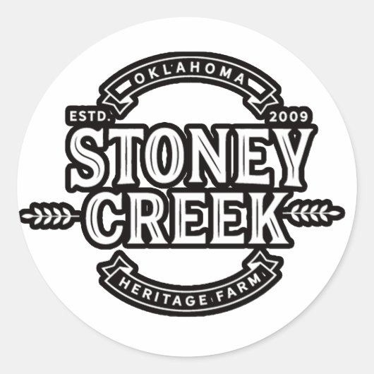Stoney Creek Heritage Farm Stickers (Vorderseite)
