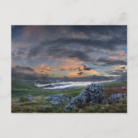 Stoney Pass Sunset - Colorado Postkarte (Vorderseite)