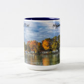 Stoney Point, Higgins Lake Zweifarbige Tasse (Mittel)