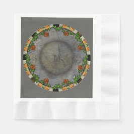 Stoneybrook Gardens - Mit Monogramm Serviette