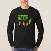Stongs gehen nur auf Trader Stock Meme Investor Tr T-Shirt (Vorderseite)