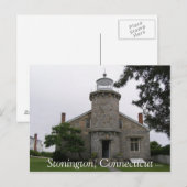 Stonington, Connecticut, Postkarte (Vorne/Hinten)