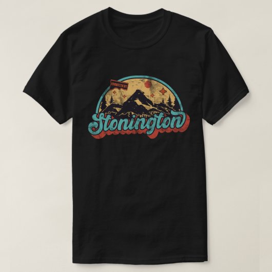 Stonington, Connecticut T-Shirt (Design vorne)