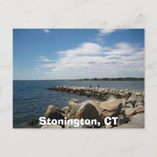 Stonington, CT Postkarte (Vorderseite)