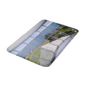 Stonington Harbour Lighthouse, Connecticut Bath Ma Badematte (Schrägansicht)