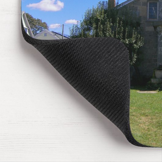 Stonington Harbour Lighthouse, Connecticut Mousepa Mousepad (Ecke)