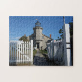 Stonington Harbour Lighthouse Connecticut Puzzle (Horizontal)