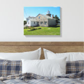 Stonington Harbour Lighthouse, CT Canvas Print Leinwanddruck (Insitu (Schlafzimmer))