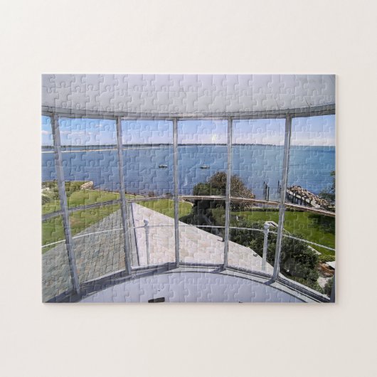 Stonington Harbour Lighthouse, CT Jigsaw Puzzle (Horizontal)