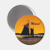 Stonington Silhouette Magnet (Vorderseite/Rückseite)