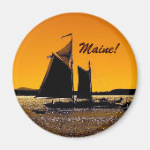 Stonington Silhouette Magnet (Vorne)
